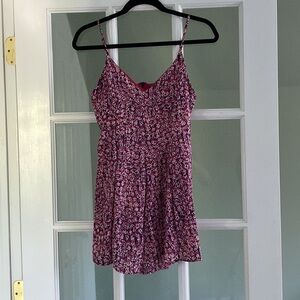 Romper!! Adorable Aqua Cami Romper Size XS